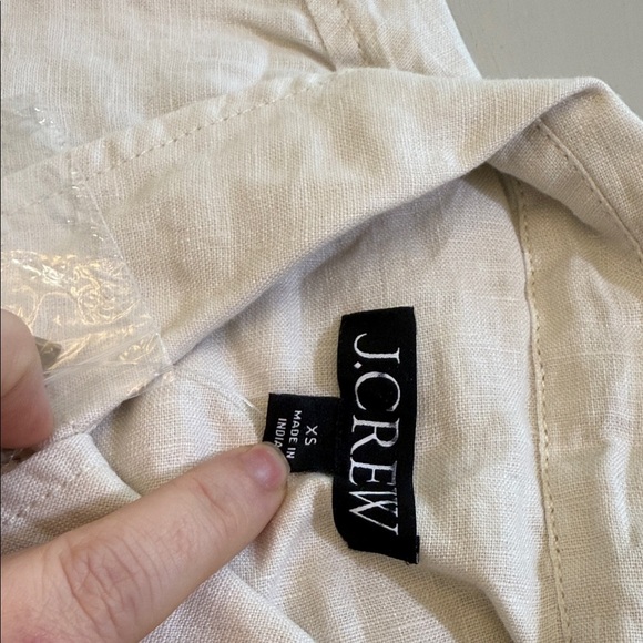 J. Crew Utility shirtdress in linen Size XS - Picture 7 of 9